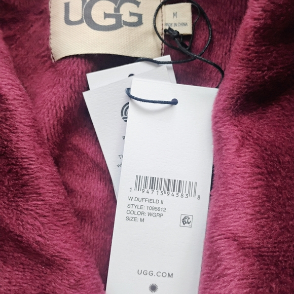 UGG NEW Duffield II Double Knit Fleece Robe - Picture 10 of 11
